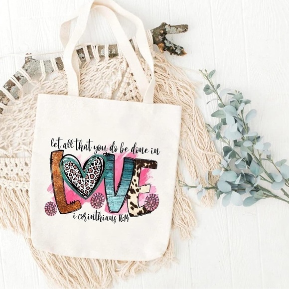 Reusable Tote Bag NWT - Picture 4 of 5